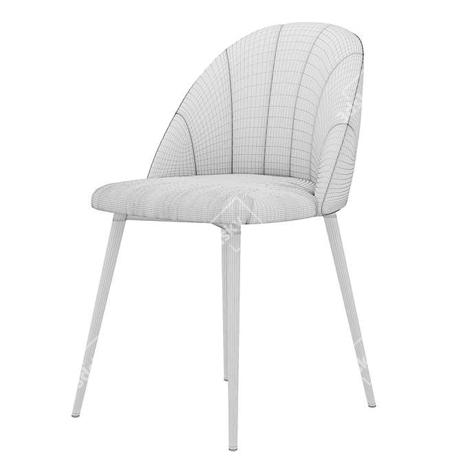 Stylish LOGAN Dining Chair by STOOLGROUP 3D model image 8