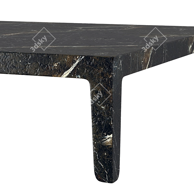 Saint Laurent Rock Coffee Table 3D model image 3