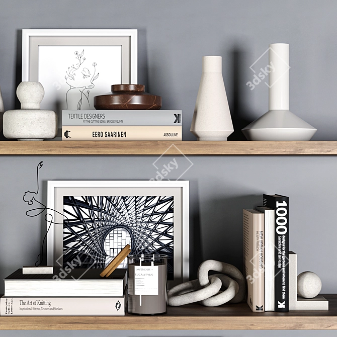 Deluxe Decor Set: HM Inspired 3D model image 2