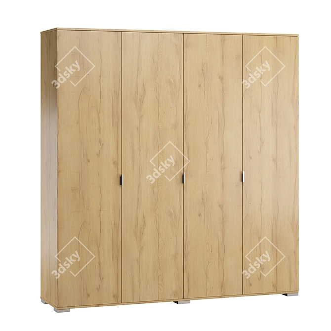 Stella Wardrobes: Elegant and Spacious 3D model image 5