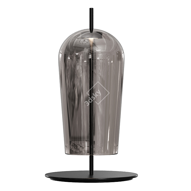 Elegant AU Table Lamp: Luxurious and Unique 3D model image 1