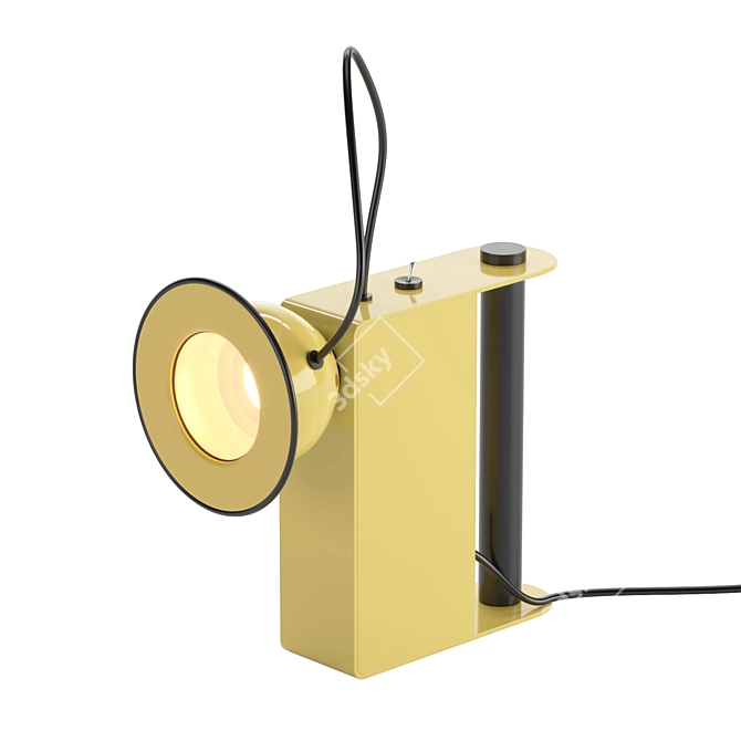 Modern Minimalist Table Lamp 3D model image 3