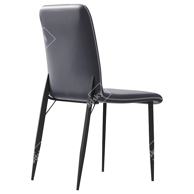 Rene Chair: Stylish and Functional Seating 3D model image 3