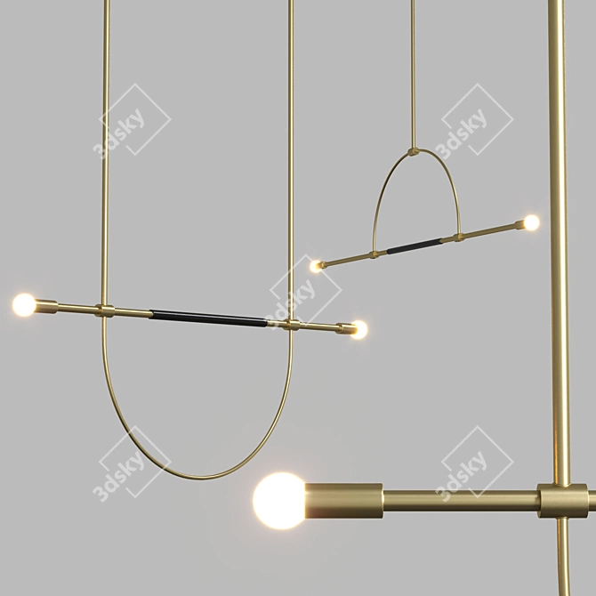 Perch Light: Elegant Lighting Solution 3D model image 4