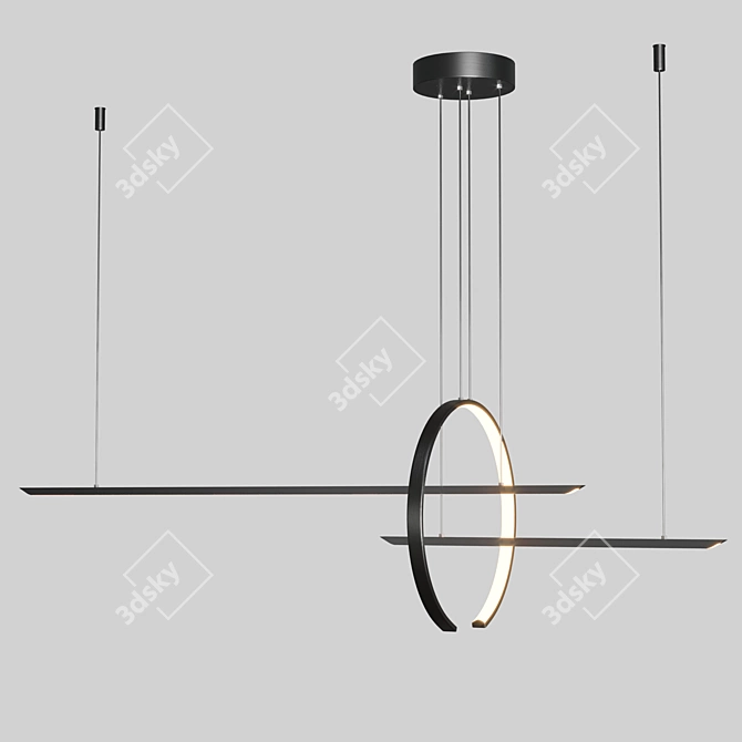 Versatile Illumination Solution: IN & OUT Lamp 3D model image 1