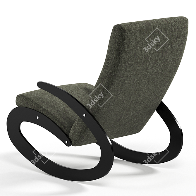 Modern Millimeter-Sized GEE Chair 3D model image 3