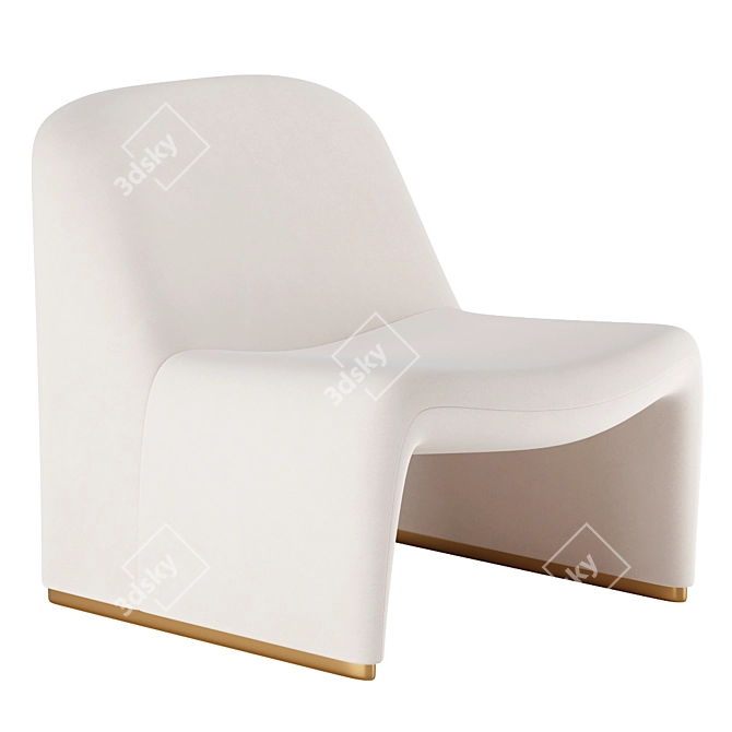 Modern Alky Chair by Piretti 3D model image 1