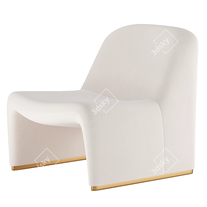 Modern Alky Chair by Piretti 3D model image 2