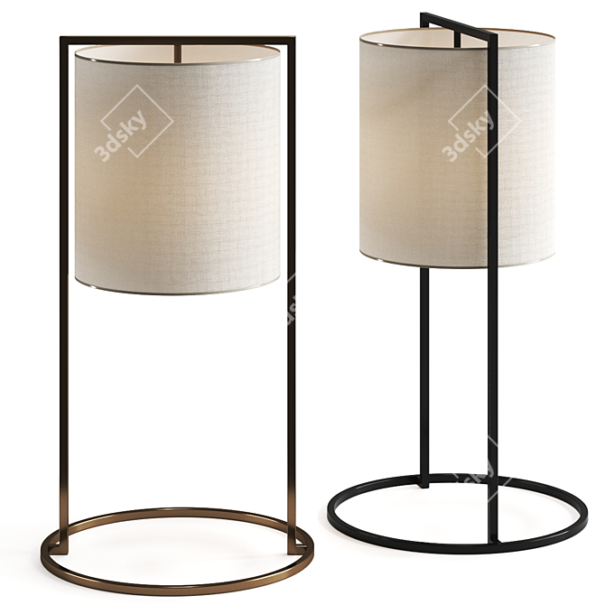 Kevin Reilly Collection Table Lamp 3D model image 1