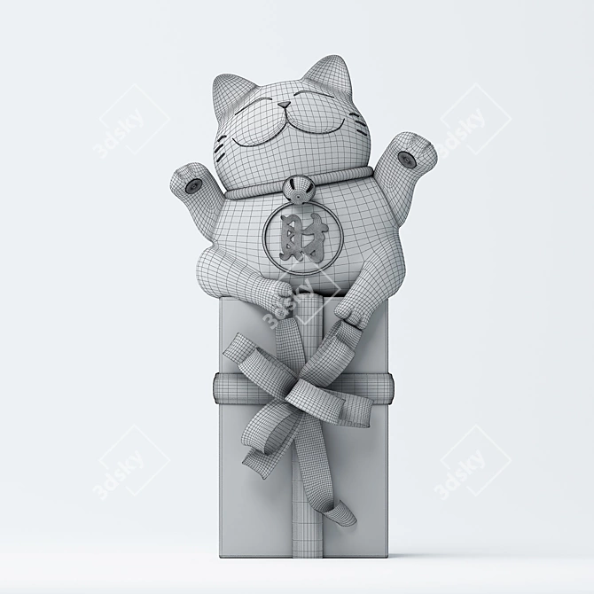 Plutus Feline: 3dsMax 2015 + Vray-Compatible 3D Model 3D model image 2