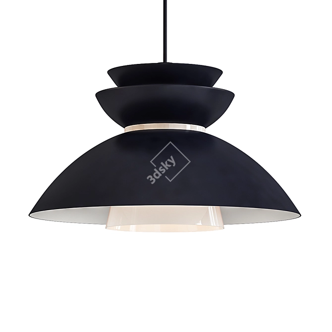 Versatile Modern Pendant Lighting - Justine 3D model image 1