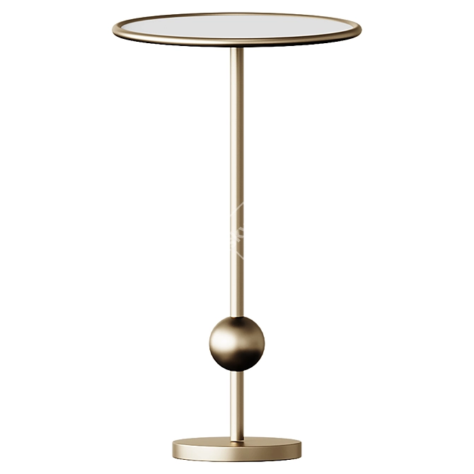 Eichholtz Brass Coffee Table 3D model image 1