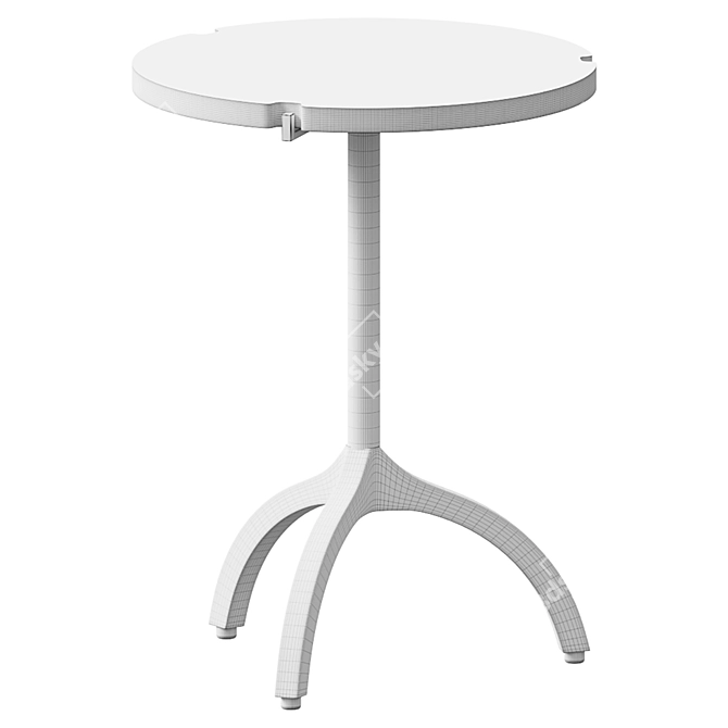 Eichholtz Cortina Marble Side Table 3D model image 2