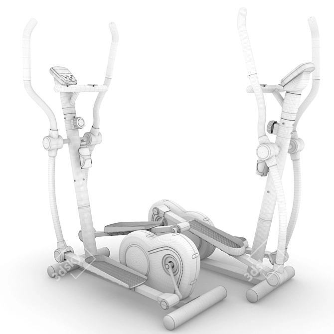 Revolutionize Your Workout: Eliptico E3 3D model image 2