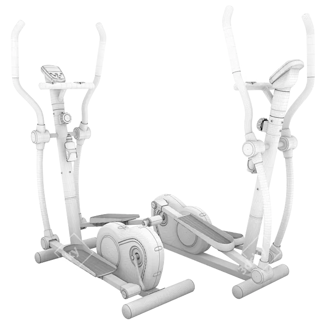 Revolutionize Your Workout: Eliptico E3 3D model image 6