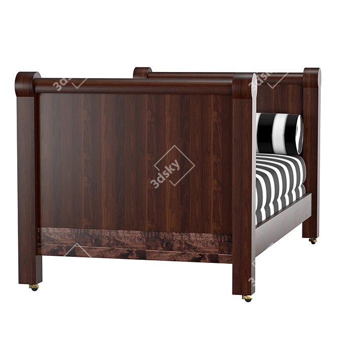 Modern Daybed S-020 LOBBY: Stylish and Versatile Design 3D model image 3