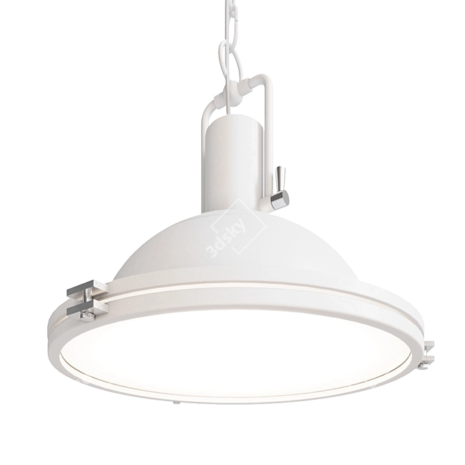 Kaspa Naturalis Pendant: Modern Elegance 3D model image 2