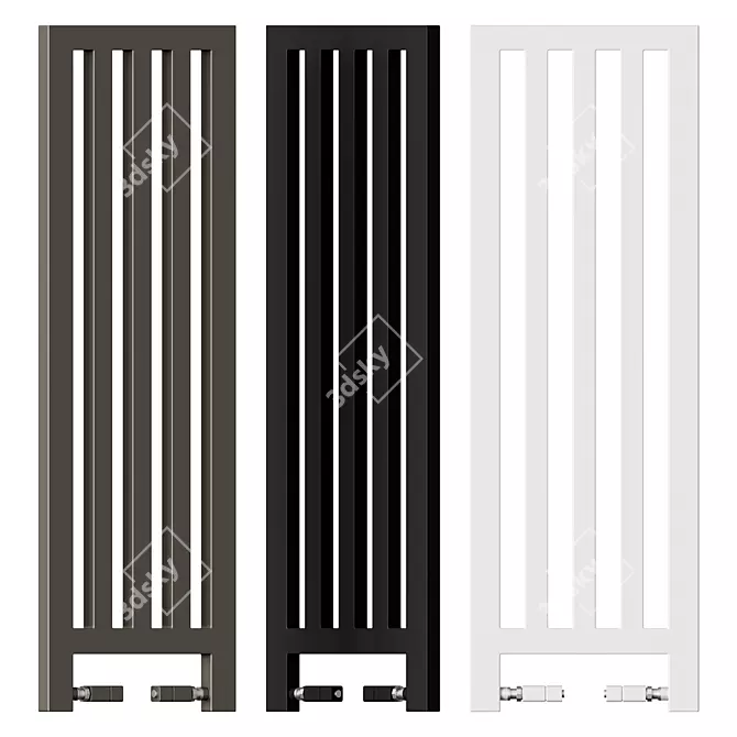 Scirocco H MyNew Dress Radiator - Unique, Stylish, Efficient 3D model image 3