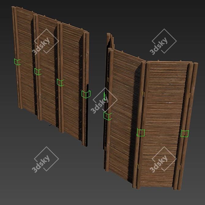 High-resolution 3D Screen Branch 3D model image 5