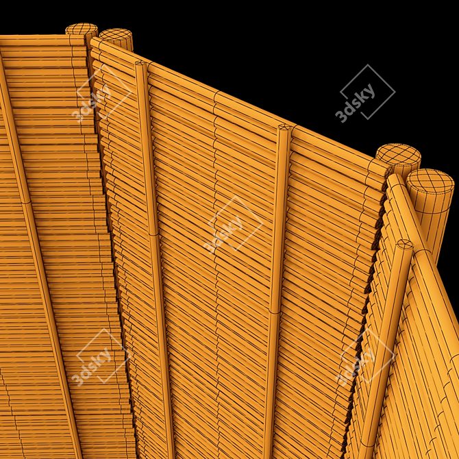 High-resolution 3D Screen Branch 3D model image 6