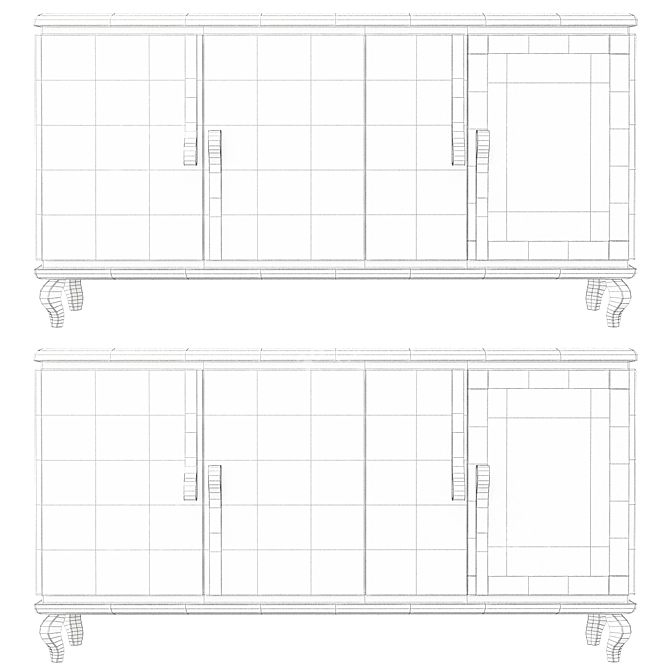 Comod #3: Versatile 3D Furniture 3D model image 2