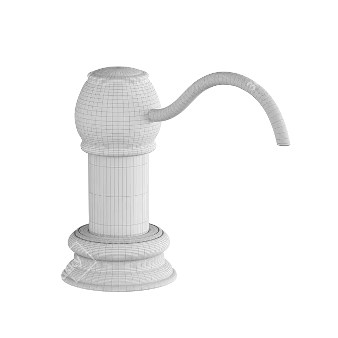 JUSTIME Classik Liquid Soap Dispenser 3D model image 3