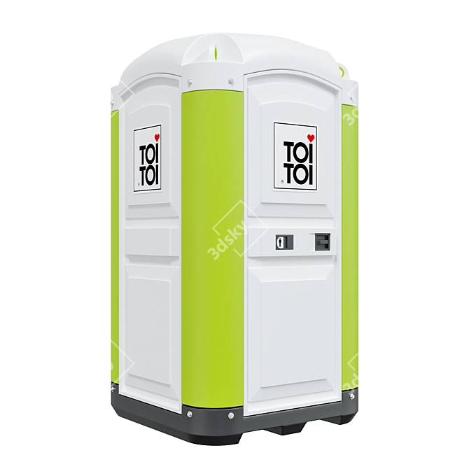 TOI FRESH: Portable Odorless Dry Closet 3D model image 3