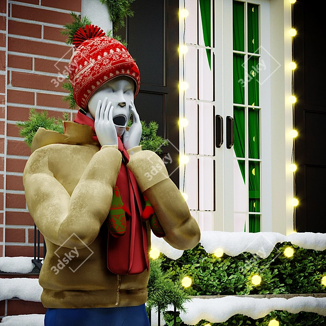 "Home Alone" Christmas Collection 3D model image 8