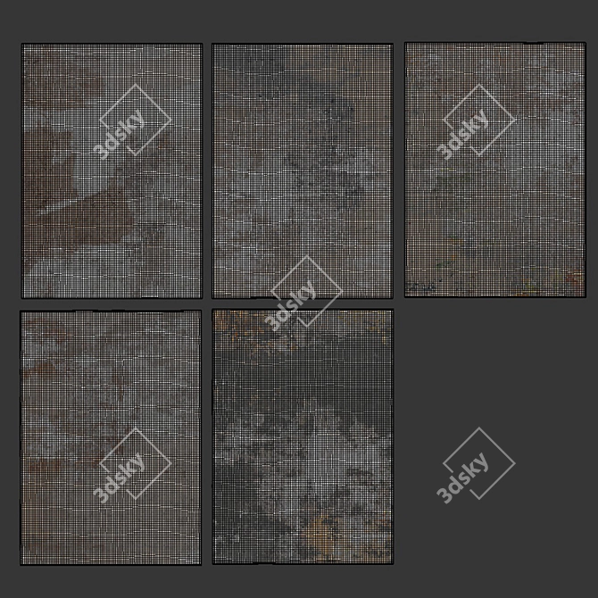 Vintage Rug Set | Calle Henzel 3D model image 2