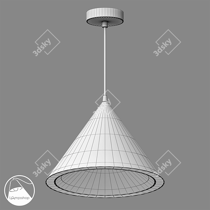 Nordic Marion Pendant Lights - Modern and Stylish 3D model image 2