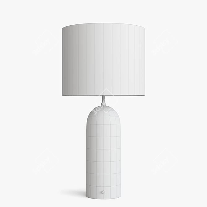 Modern Gubi Gravity XL Low Floor Lamp 3D model image 3