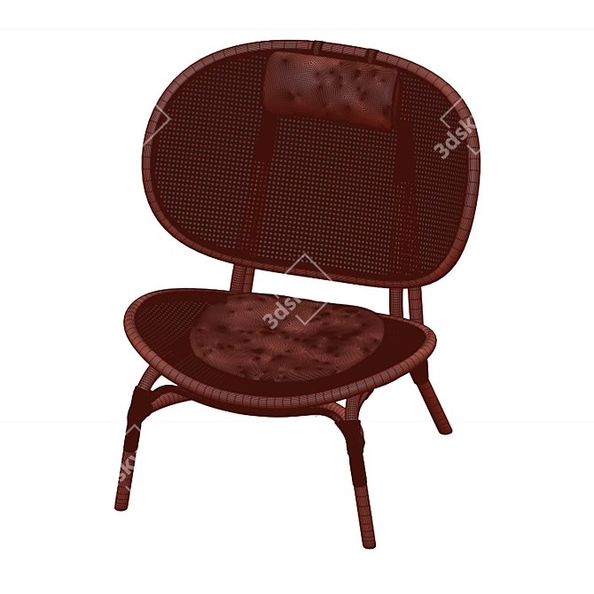 Portable Nomad Chair 3D model image 6