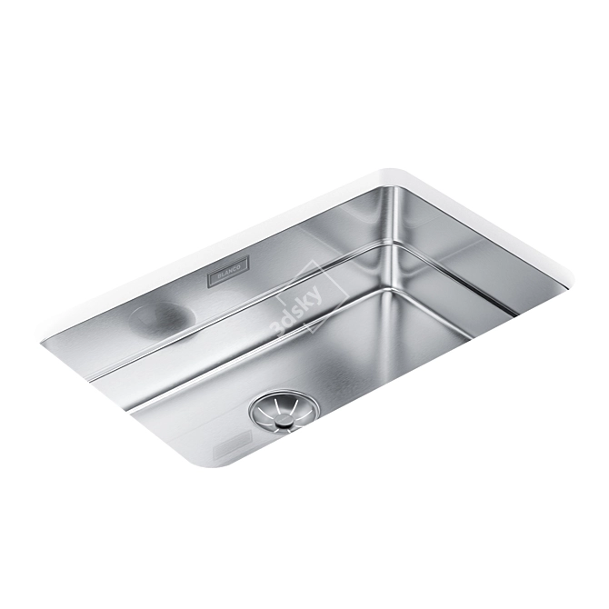 Blanco ETAGON 700-IF: Sleek & Durable Sink 3D model image 1