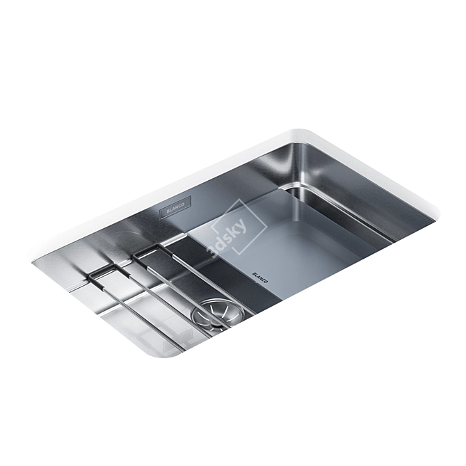 Blanco ETAGON 700-IF: Sleek & Durable Sink 3D model image 2