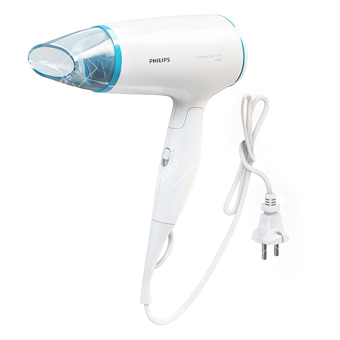 Philips BHD 006 Professional Hair Dryer 3D model image 1