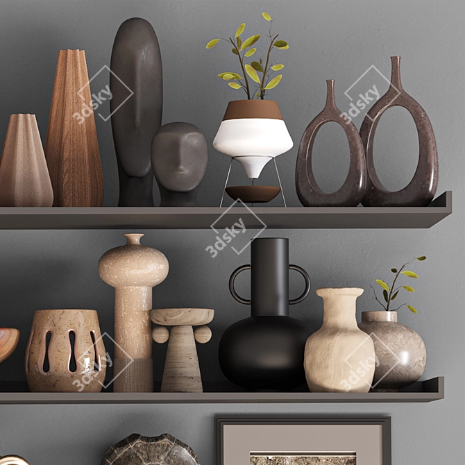 Elegant Decor Set - 2015 3D model image 4