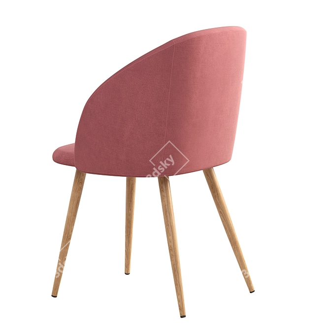 Trendy Toulon Deephouse Chair 3D model image 3