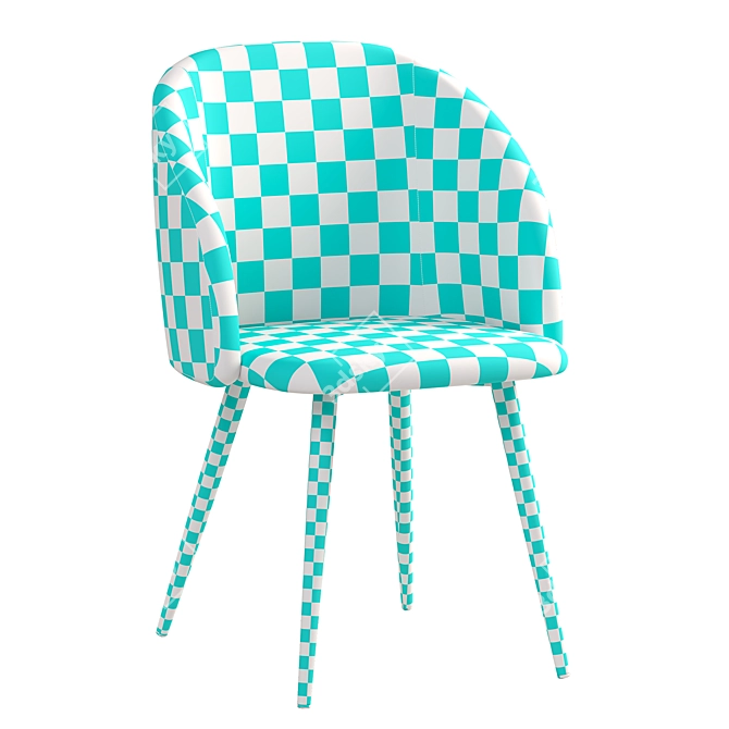 Trendy Toulon Deephouse Chair 3D model image 4