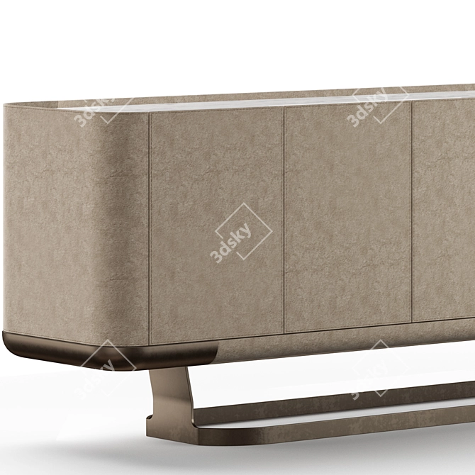 Elegant Longhi Concord Sideboard 3D model image 2