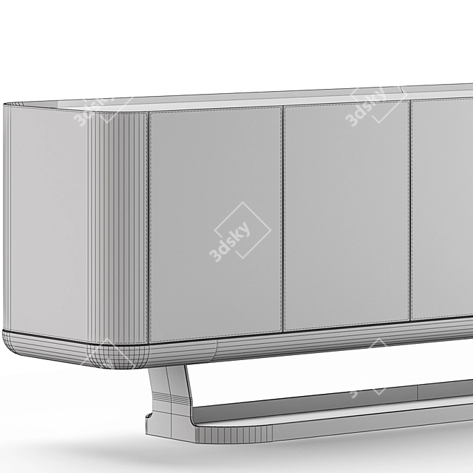 Elegant Longhi Concord Sideboard 3D model image 3