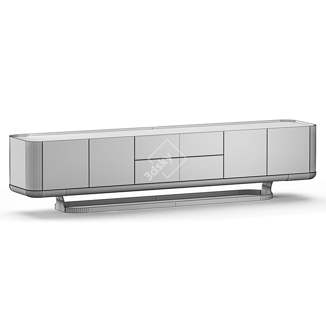 Elegant Concord Sideboard by Longhi 3D model image 4