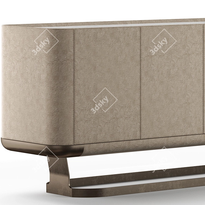 Elegant Concord Sideboard: Functional Sophistication 3D model image 2