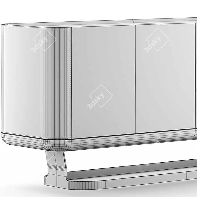 Elegant Concord Sideboard by Longhi 3D model image 3