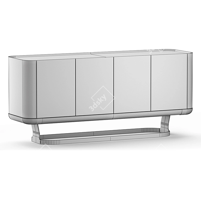 Elegant Concord Sideboard by Longhi 3D model image 4