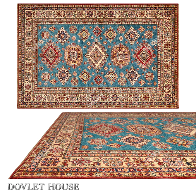 Dovlet House Wool Carpet 3D model image 1