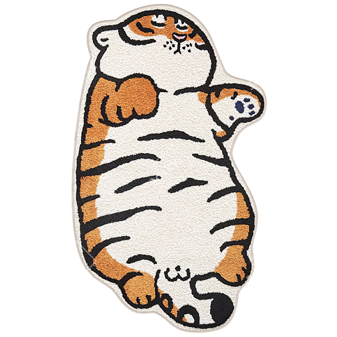Tiger Cub Cartoon Rug | AliExpress 3D model image 1