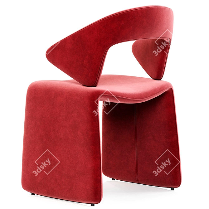 Elegant Suit Chair: Artifort 3D model image 2