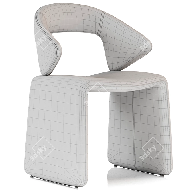 Elegant Suit Chair: Artifort 3D model image 4