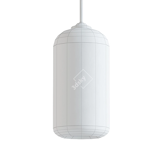 Modern Industrial District 8 Pendant 3D model image 2