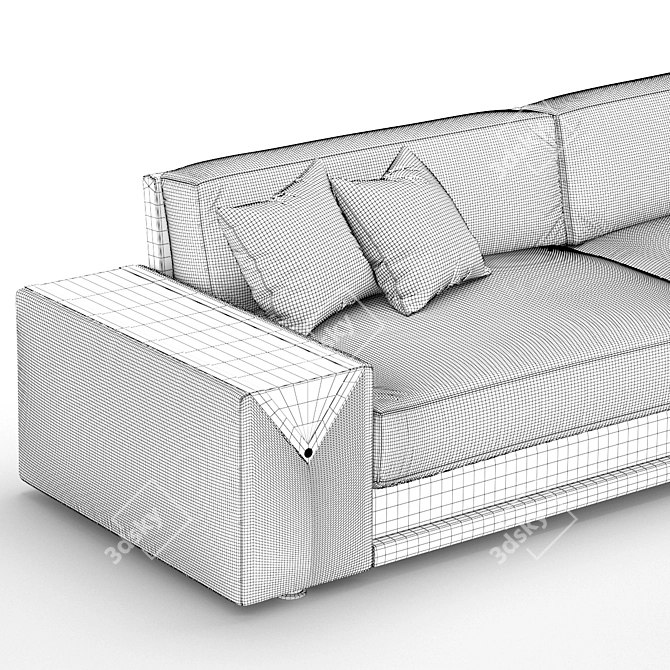 Luxurious Ludovica Mascheroni Sofa 3D model image 6